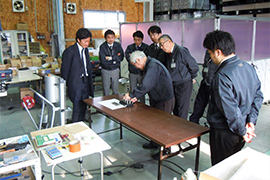 設計・製作風景
